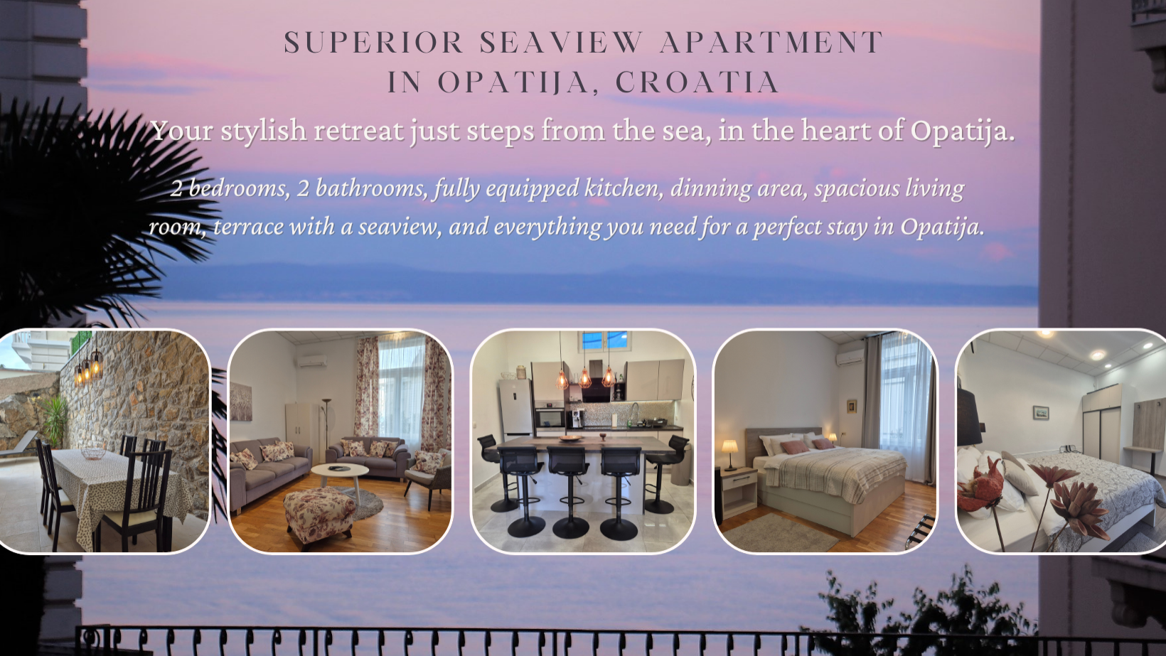 Superior Seaview Apartment - centar Opatije