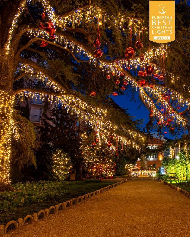 Advent u Opatiji, uvršten je na popis „Best Christmas Lights“