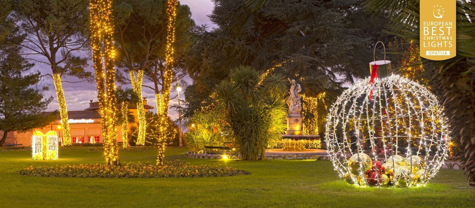 Advent u Opatiji, uvršten je na popis „Best Christmas Lights“