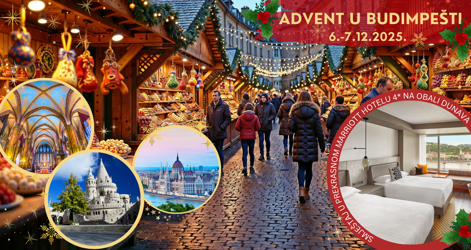 Advent u Budimpešti   6. - 7.12.2025
