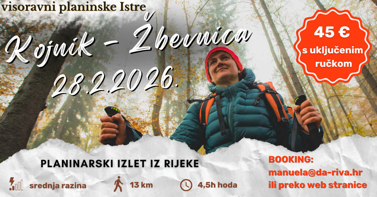 Kojnik - Žbevnica: visoravni planinske Istre