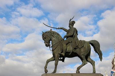 Zagreb - statue of Ban Jelačić